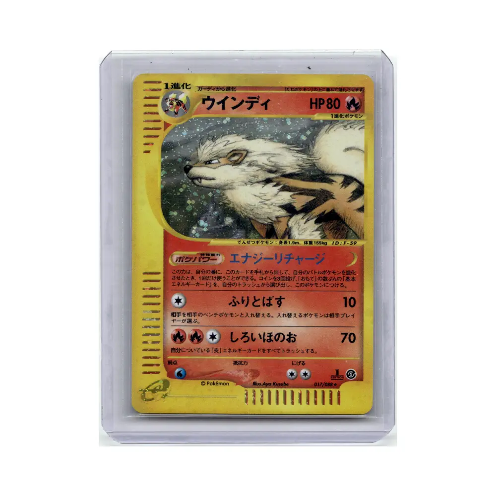 Arcanine - Mysterious Mountains - #017