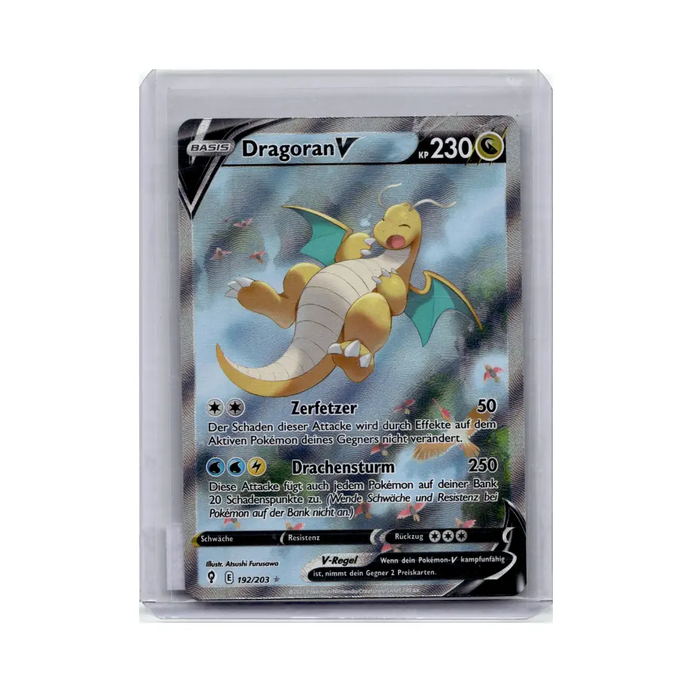 Dragoran V [Zerfetzer | Drachensturm] (Dragonite V) - Evolving Skies SWSH07 - #192 - DE - Near Mint