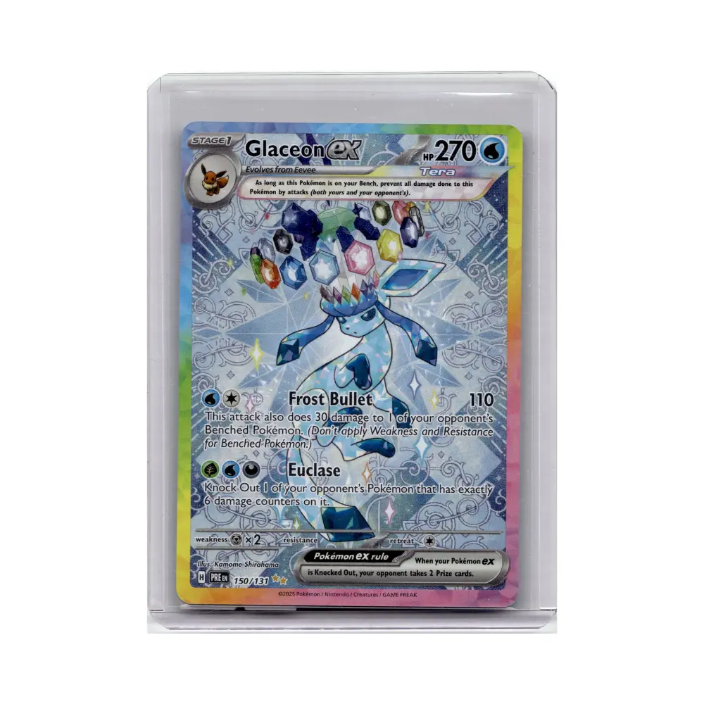 Glaziola ex (Glaceon ex) - Prismatic Evolutions - #150