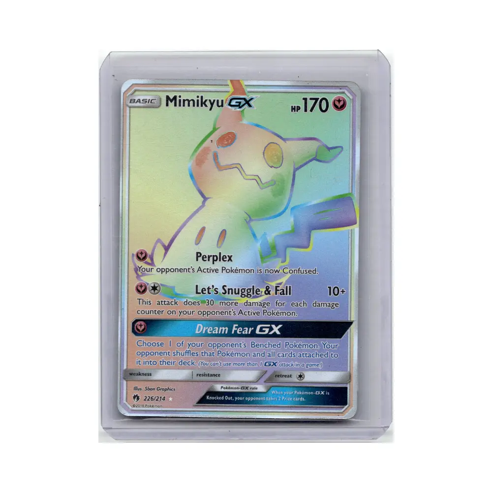 Mimigma GX (Mimikyu GX) - Lost Thunder - #226