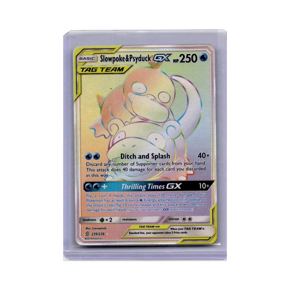 Flegmon & Enton GX (Slowpoke & Psyduck GX) - Unified Minds - #239