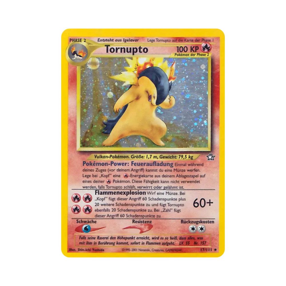 Tornupto (Typhlosion) - Neo Genesis - #17