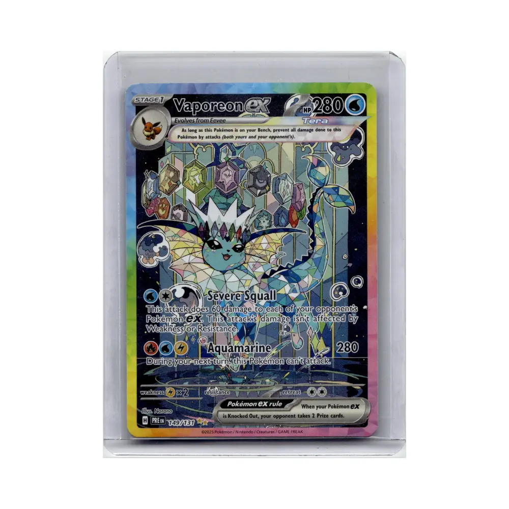 Aquana ex (Vaporeon ex) - Prismatic Evolutions - #149