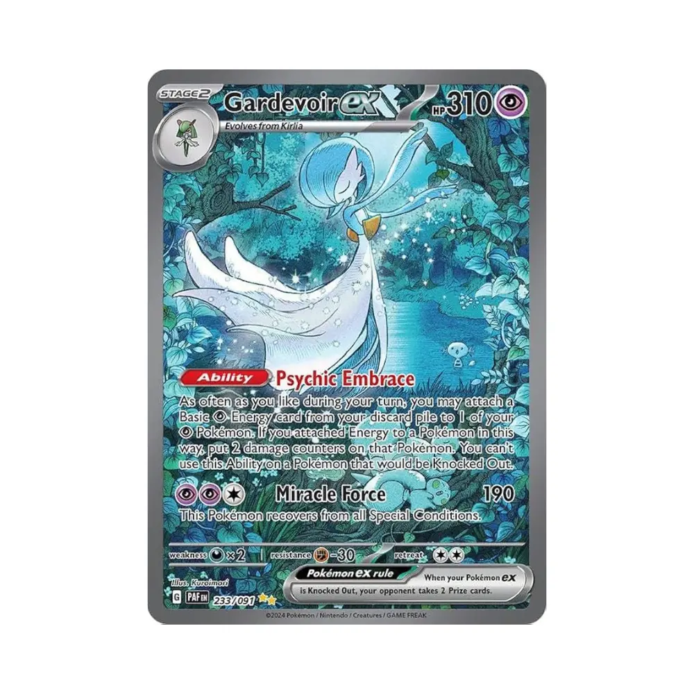 Guardevoir ex (Gardevoir ex) - Paldean Fates - #233