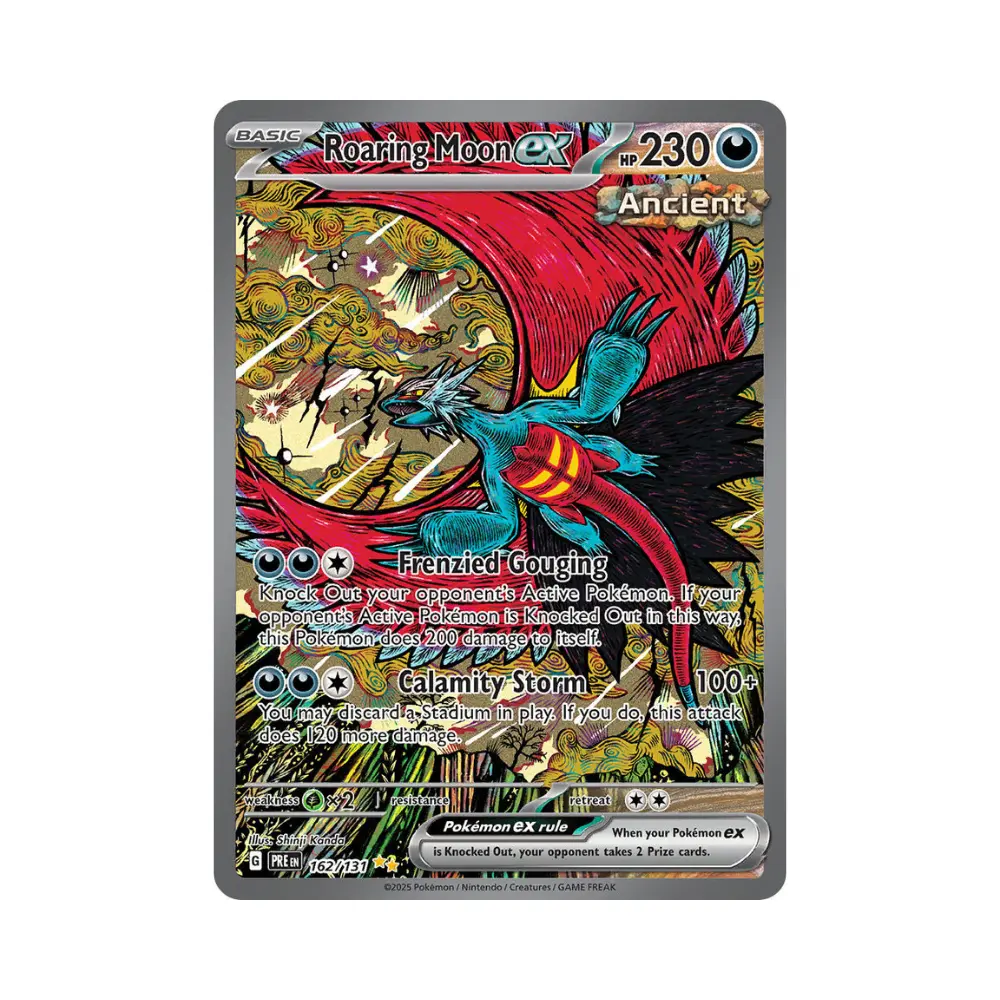 Donnersichel ex (Roaring Moon ex) - Prismatic Evolutions - #162