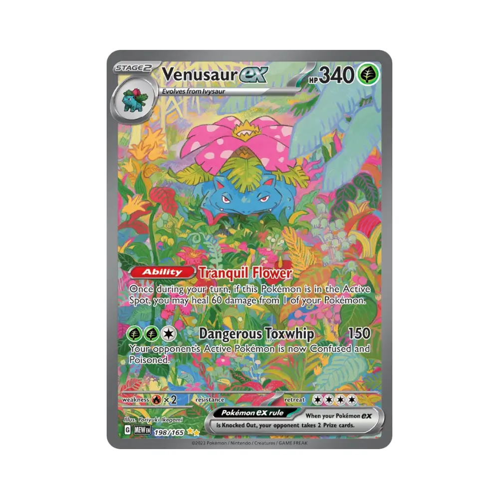 Bisaflor ex (Venusaur ex) - 151 - #198