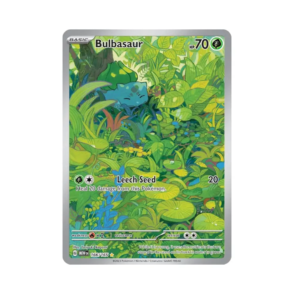 Bisasam (Bulbasaur) - 151 - #166