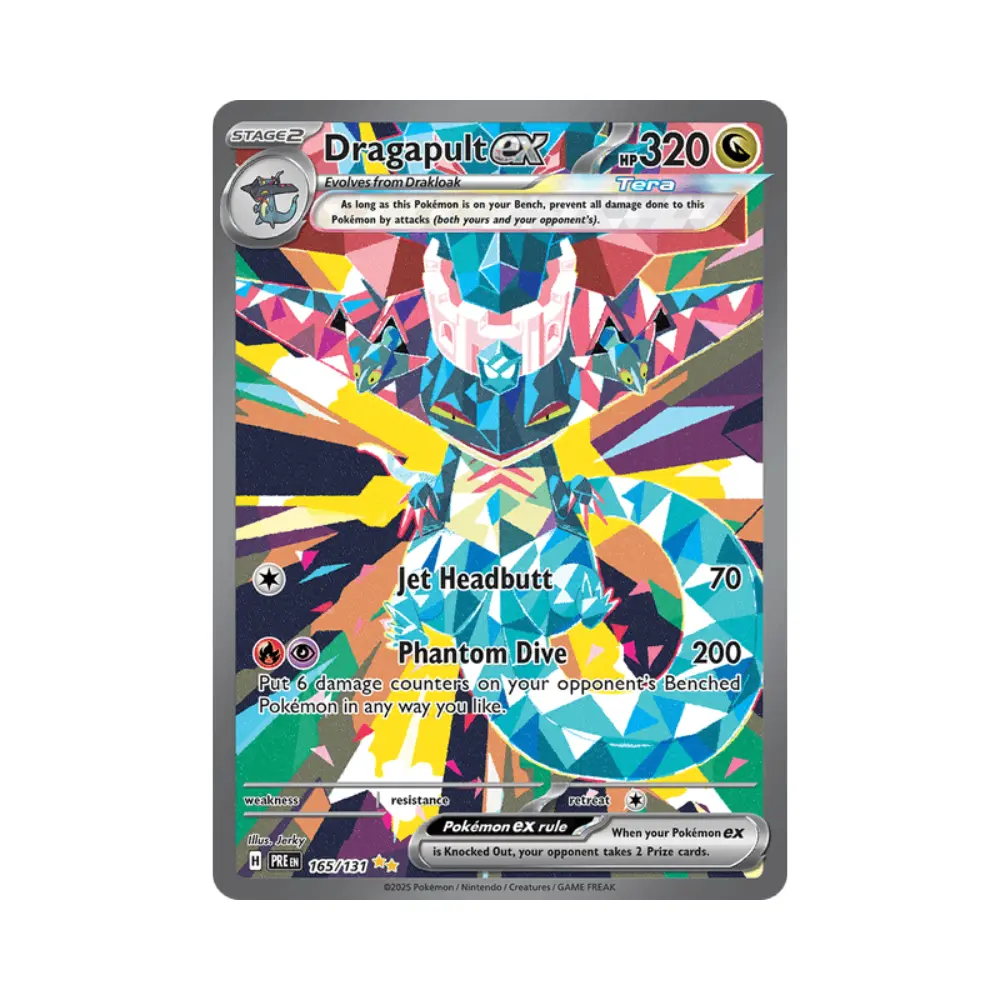 Katapuldra ex (Dragapult ex) - Prismatic Evolutions - #165