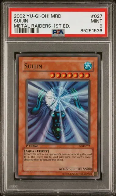 Suijin Holo 1st Edition 027 Yu-Gi-Oh! Metal Raiders - EN - PSA MINT 9