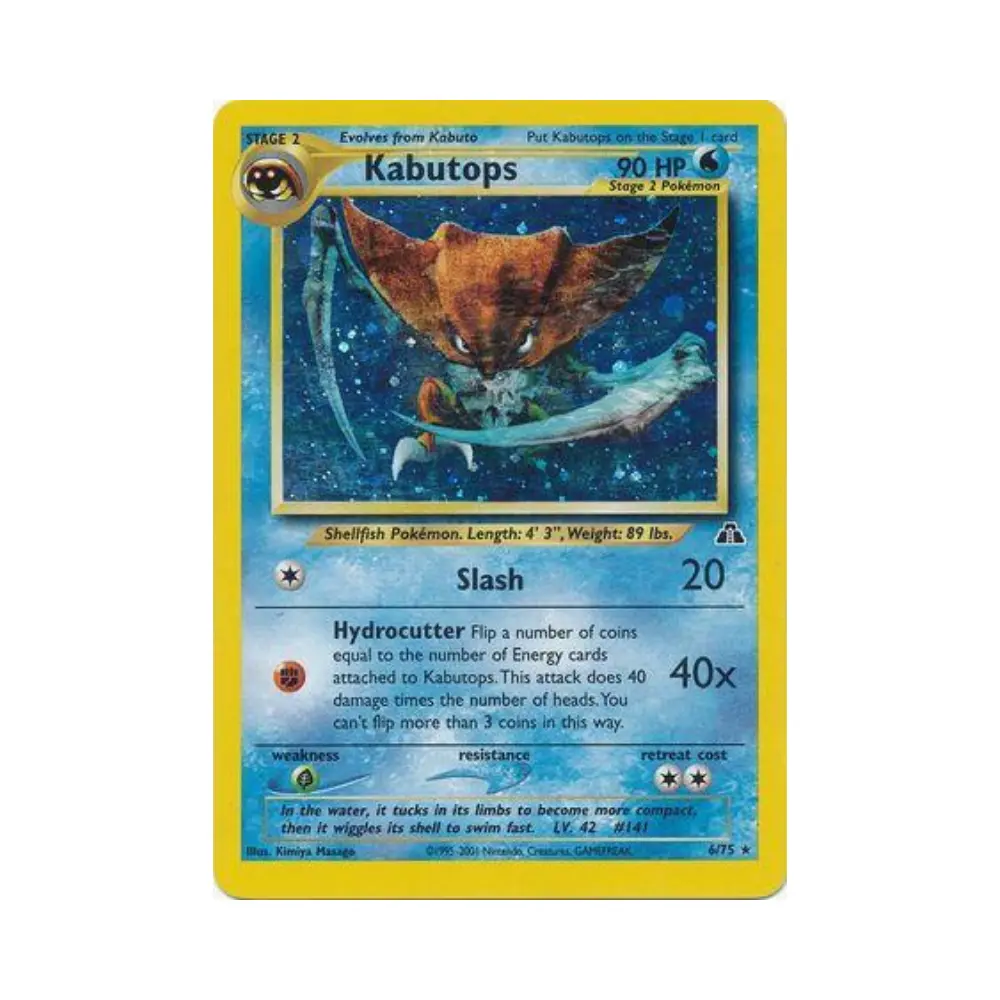 Kabutops (Kabutops) - Neo Discovery - #6