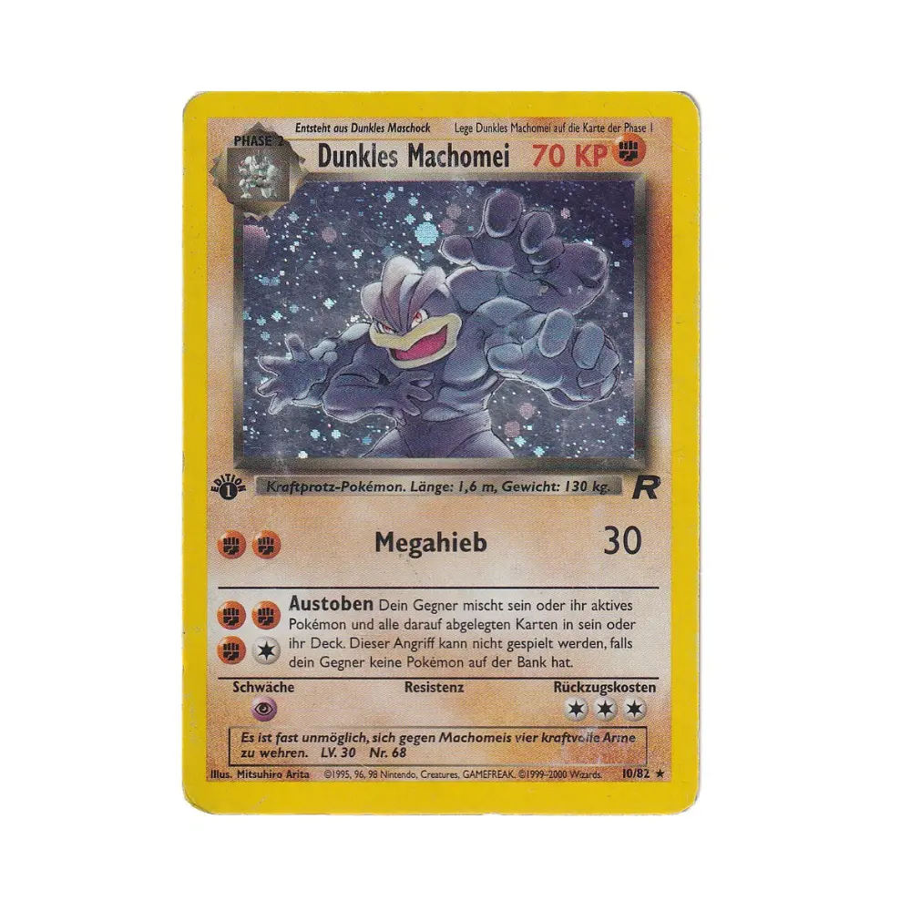 Dunkles Machomei (Dark Machamp) - Team Rocket - #10