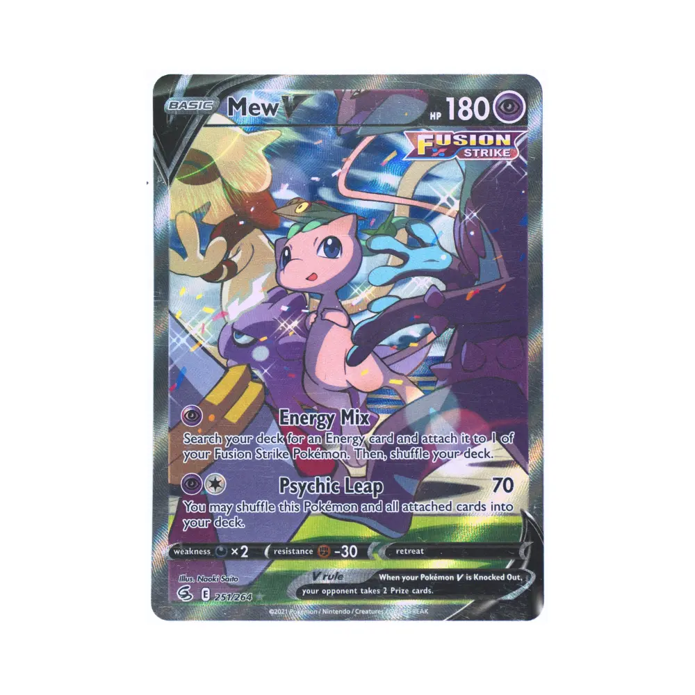 Mew V (Mew V) - Fusion Strike - #251