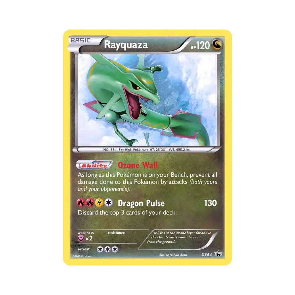 Rayquaza (Rayquaza) - XY Black Star Promos - #64