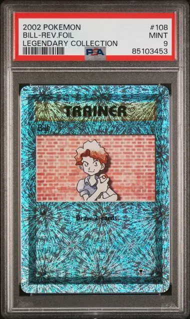 Bill Reverse Foil 108 Legendary Collection - EN - PSA MINT 9