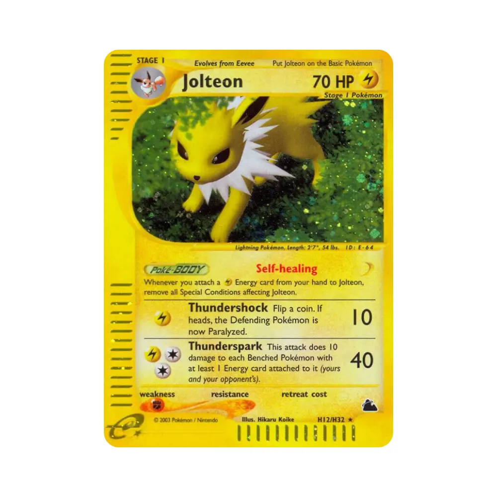 Blitza (Jolteon) - Skyridge - #H12