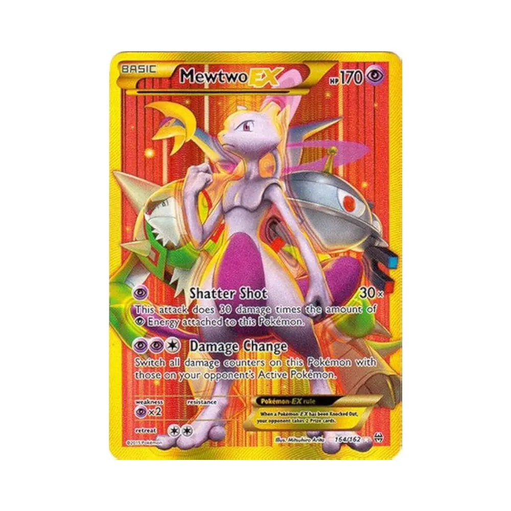 Mewtu EX (Mewtwo EX) - BREAKthrough - #164