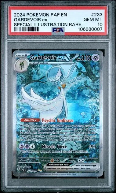 Gardevoir ex Special Illustration Rare 233 Paldean Fates - EN - PSA GEM MT 10