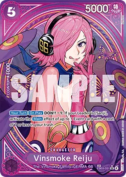 Vinsmoke Reiju (EB03-031) (Vinsmoke Reiju (EB03-031) (V.3)) - Heroines Edition - #031 V.3