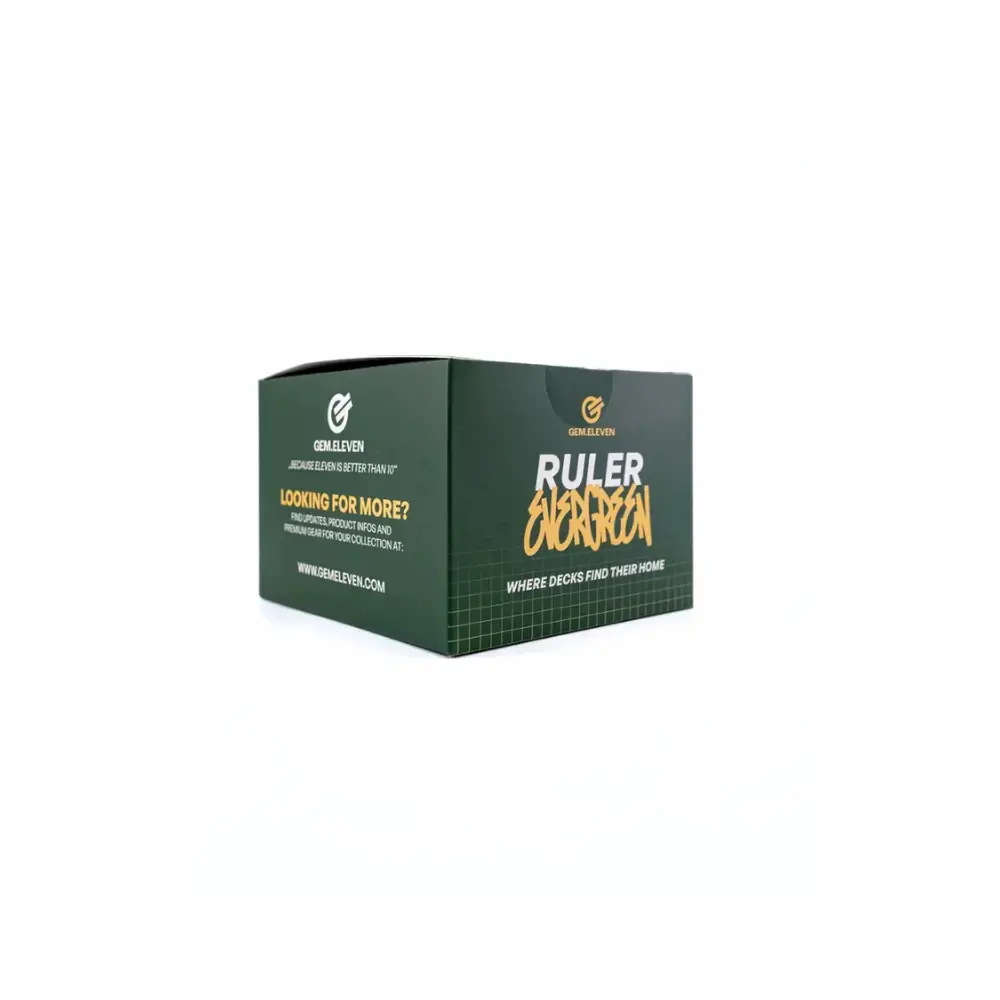 Gem.Eleven Ruler Evergreen Deckbox