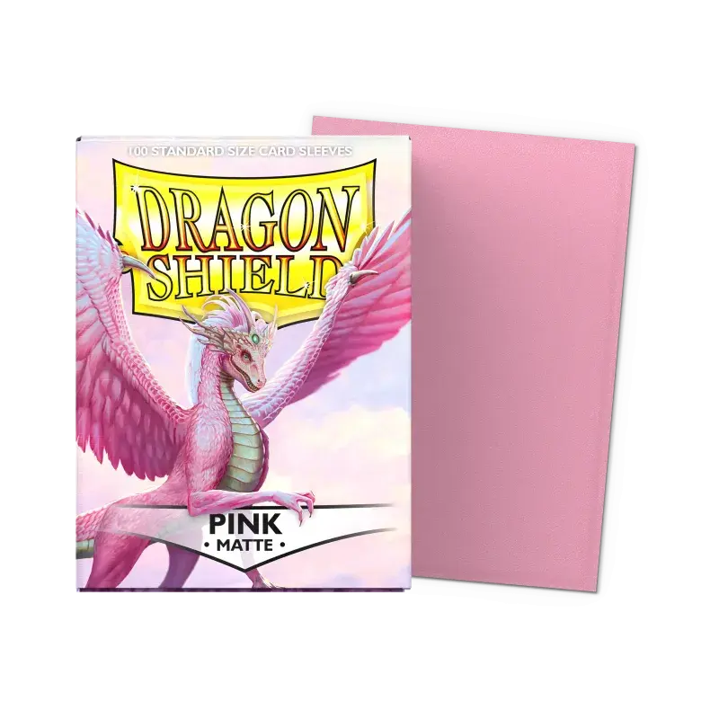 Dragon Shield Sleeves Matte Pink