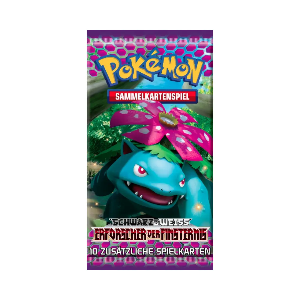 Pokemon Schwarz & Weiss Erforscher der Finsternis Booster DE
