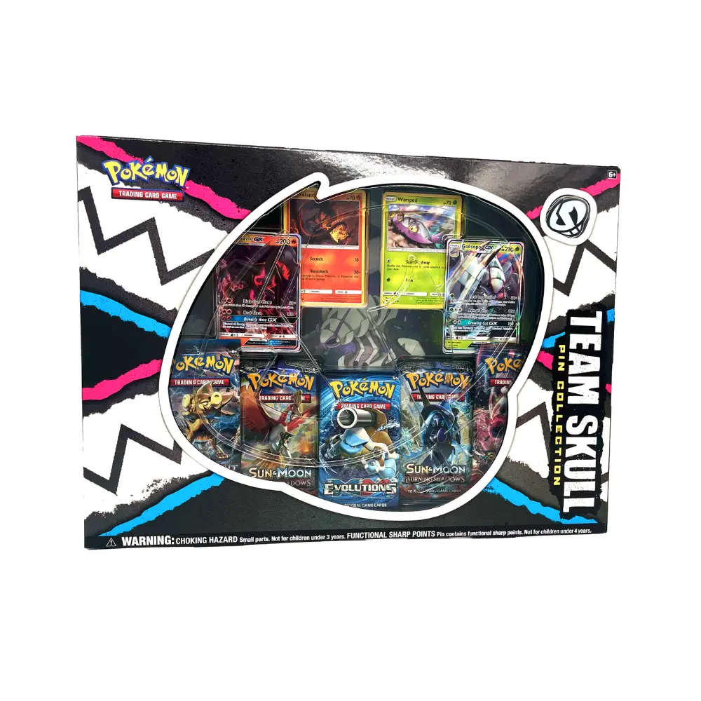 Pokemon Team Skull Pin Collection EN