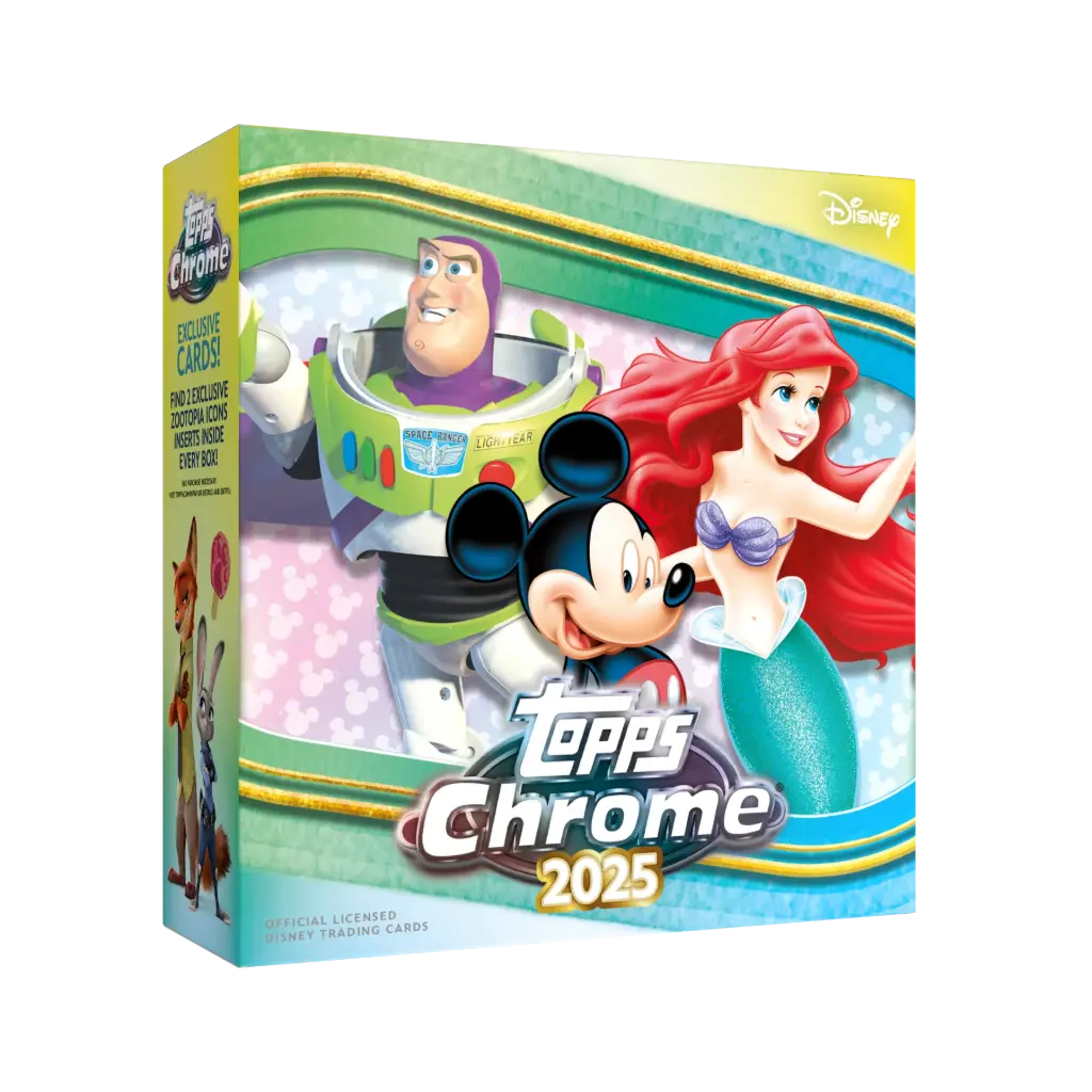 Topps Chrome Disney 2025 Mega Box