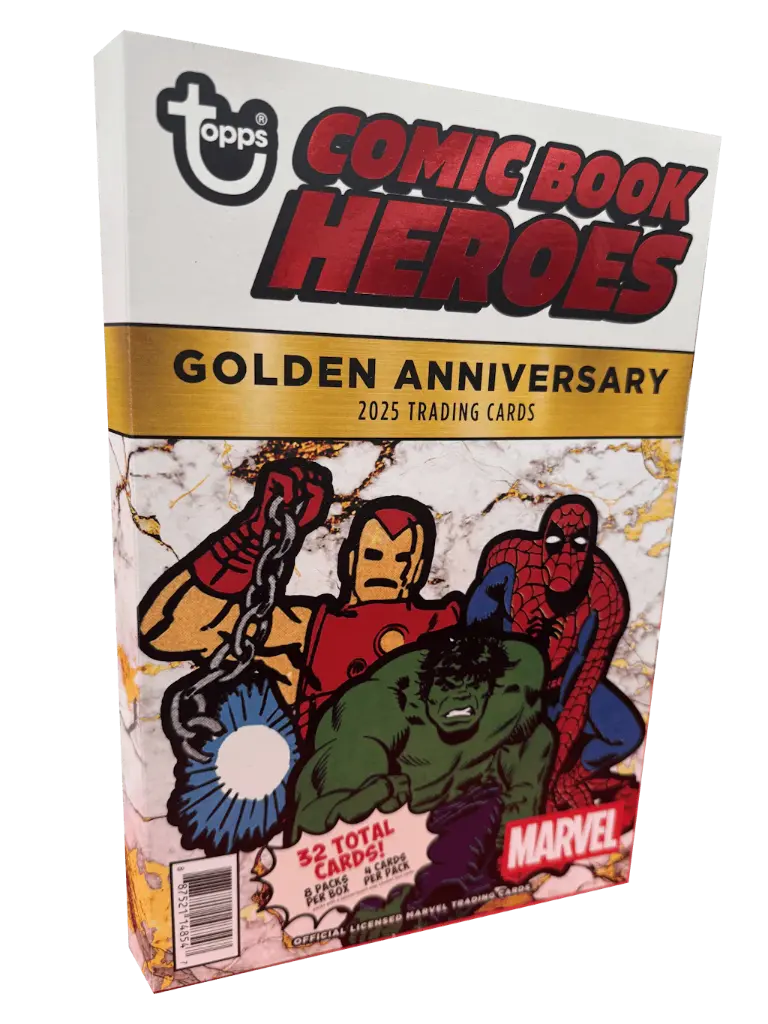 Topps Comic Book Heros Golden Aniverary 2025 Hobby Box
