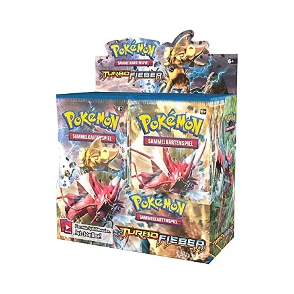 Pokemon XY Turbo Fieber Display DE