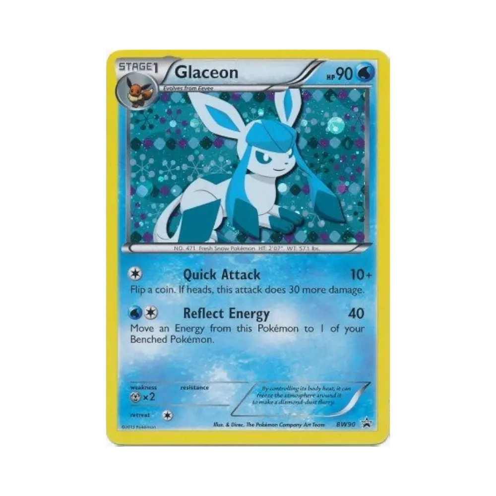 Glaziola (Glaceon) - BW Black Star Promos - #90
