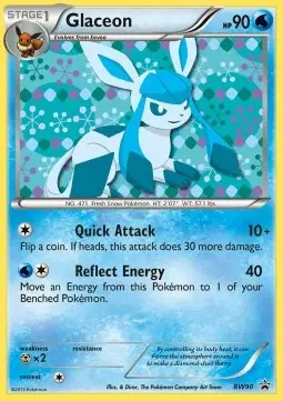 Glaziola (Glaceon) - BW Black Star Promos - #90