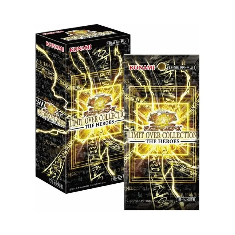YuGiOh Limit Over Collection The Heroes Display JP