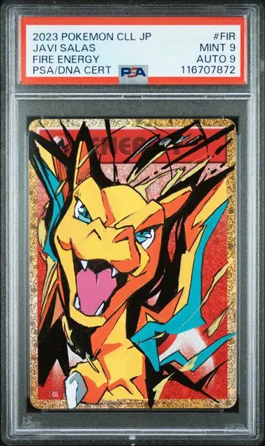 Fire Energy PSA10 Javi Salas Sketch 