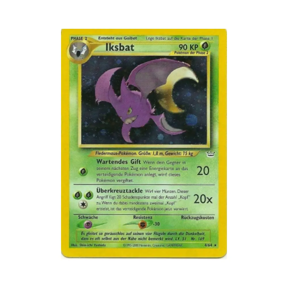 Iksbat (Crobat) - Neo Revelation - #4