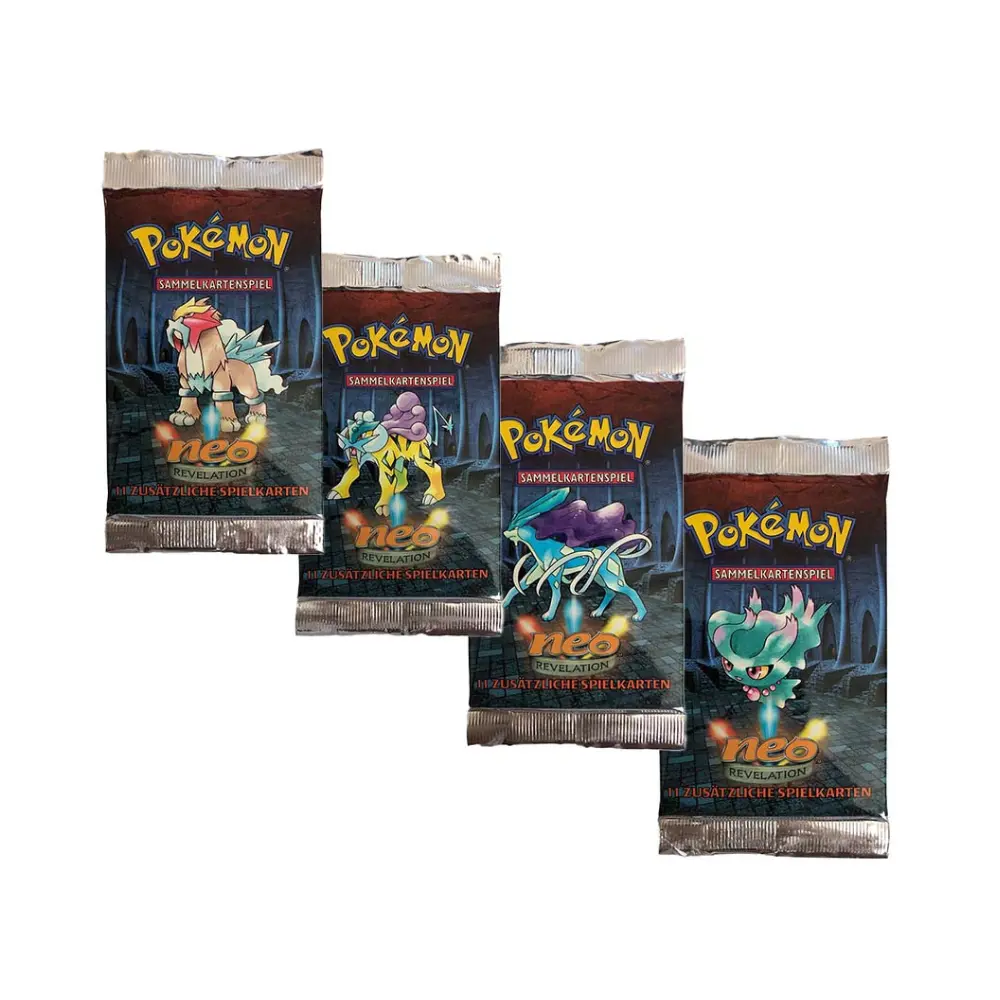 Pokemon Neo Revelation Booster  Art Set DE