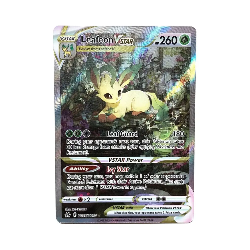 Folipurba VSTAR (Leafeon VSTAR) - Zenit der Könige - #GG35