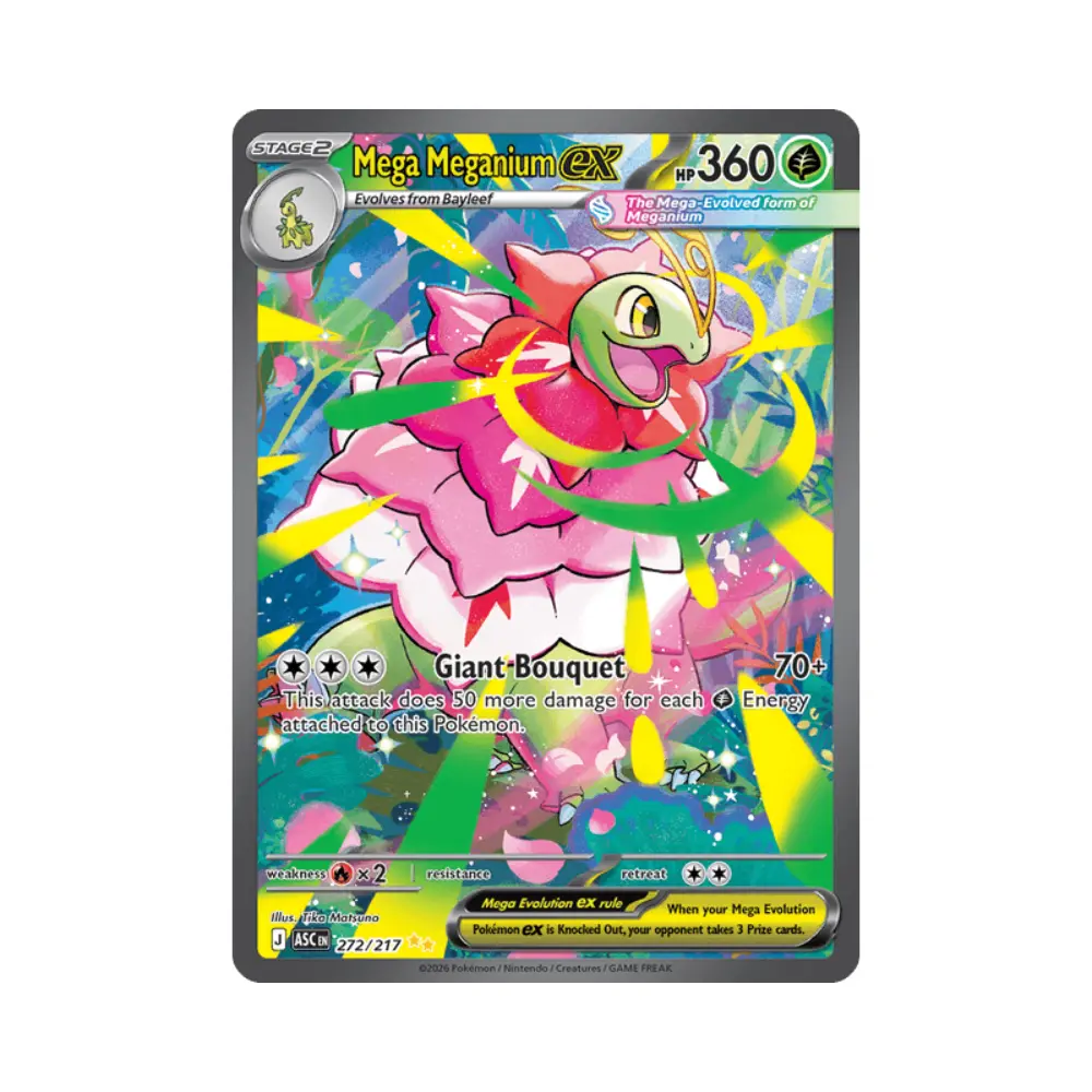 Mega Meganie ex (Mega Meganium ex) - Ascended Heroes - #272