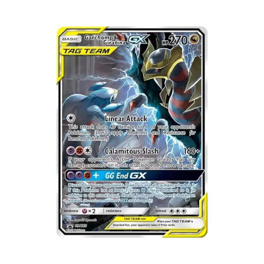 Knakrack & Giratina GX (Garchomp & Giratina GX) - SM Black Star Promos - #193