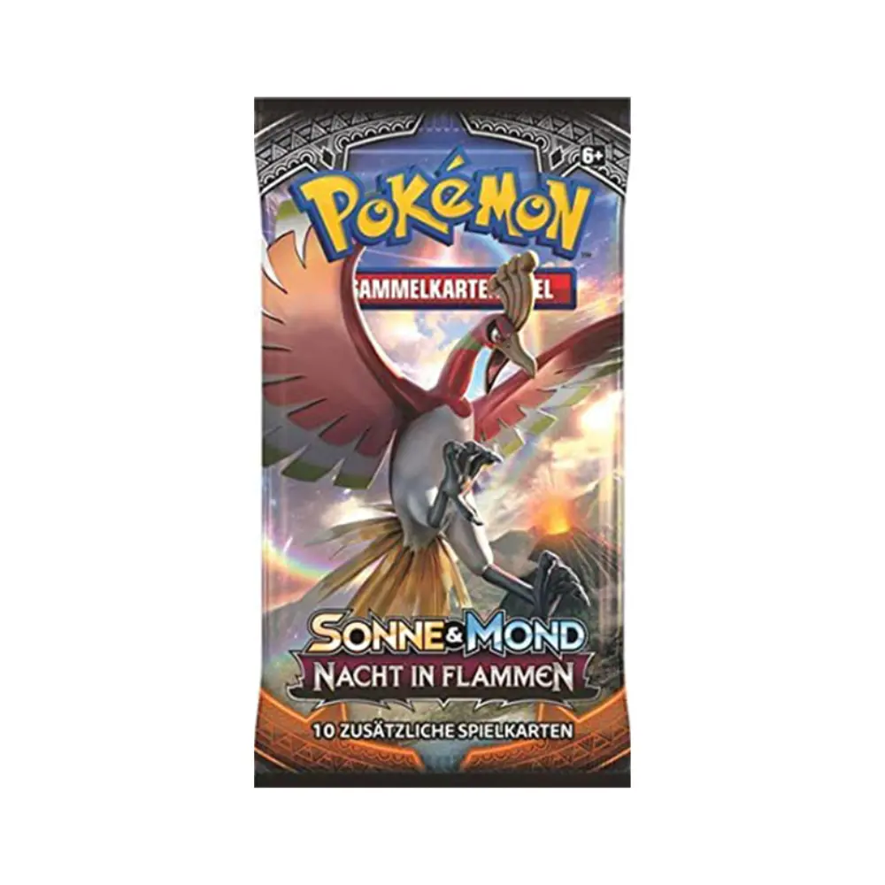 Pokemon Sonne & Mond Nacht in Flammen Booster DE
