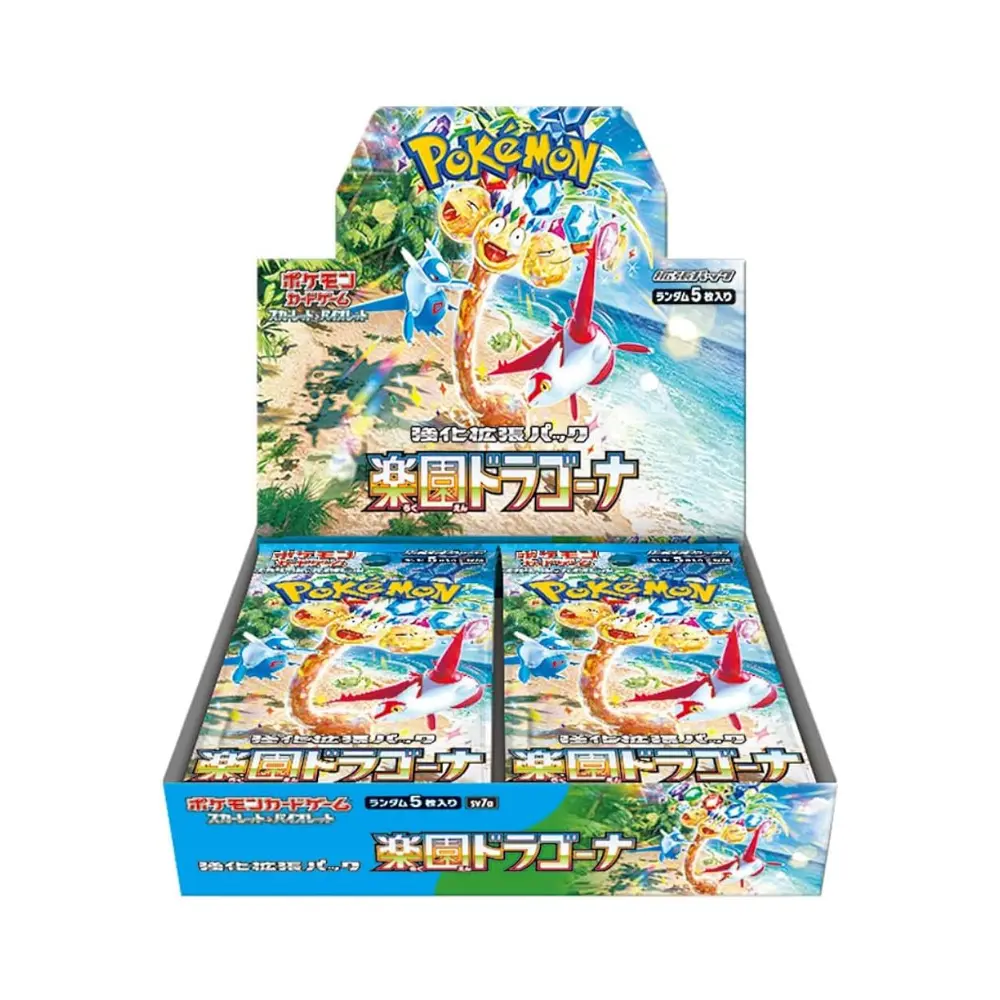 Pokemon Paradise Dragona Booster Display SV7a KOR