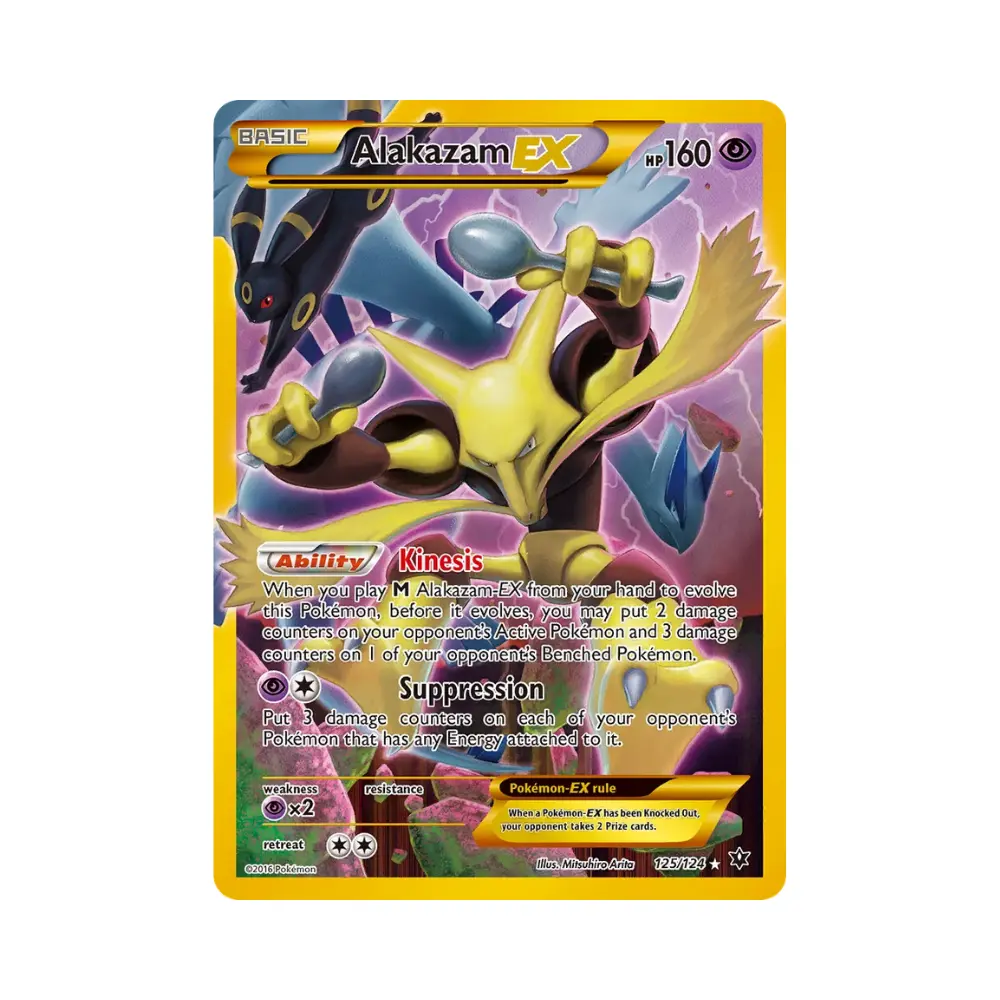 Simsala EX Gold Secret Rare Fates Collide DE