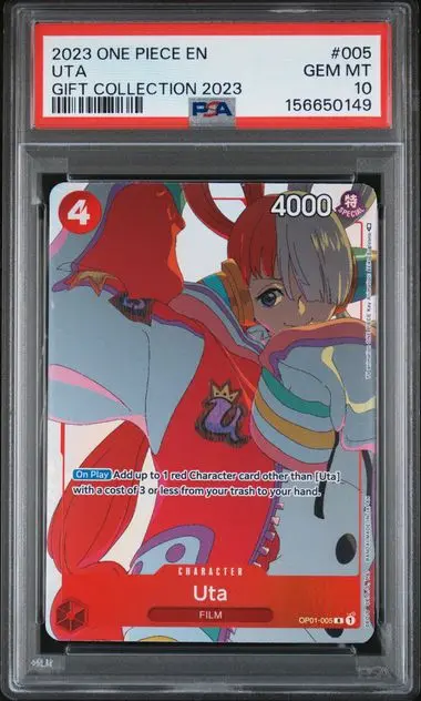 2023 One Piece Gift Collection 2023 Uta #005 PSA 10