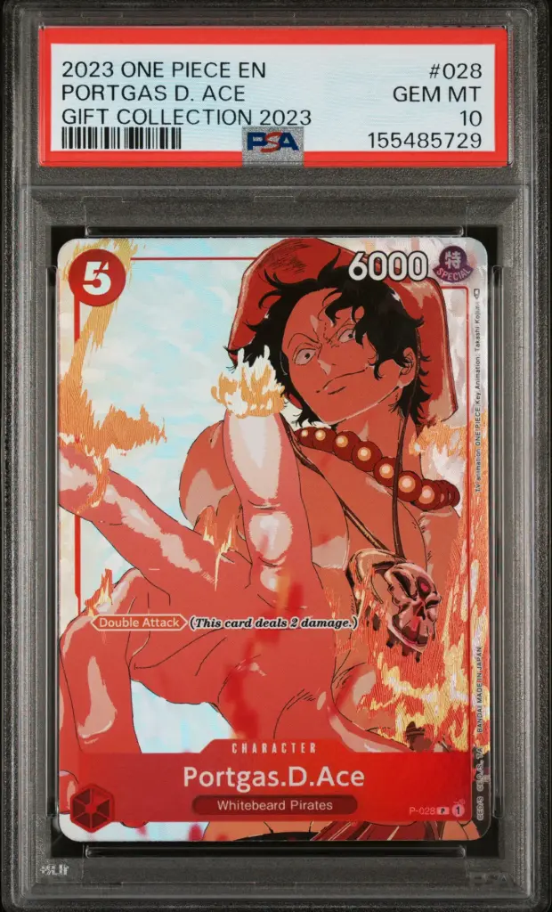 2023 One Piece Gift Collection 2023 Portgas D. Ace #028 PSA 10