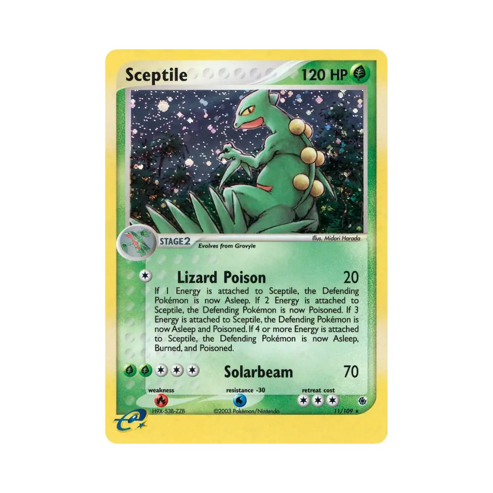 Gewaldro (Sceptile) - EX Ruby & Sapphire - #11 - DE