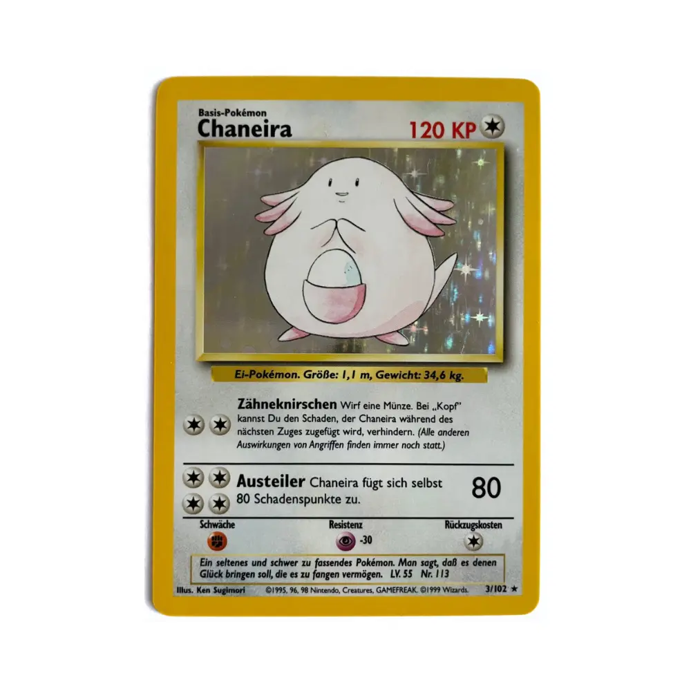 Chaneira [Zähneknirschen | Austeiler] (Chansey) - Base Set - #3 - DE