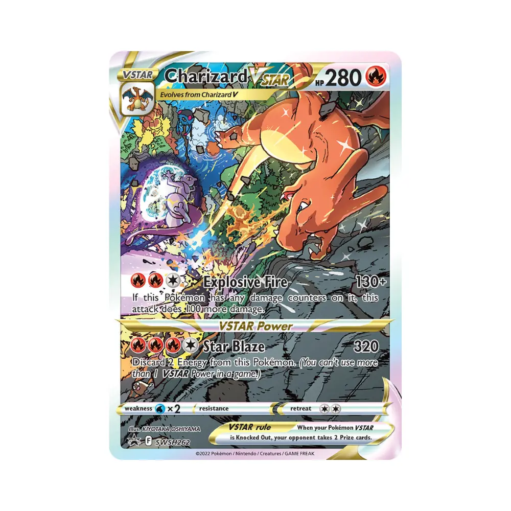 Glurak VSTAR (Charizard VSTAR) - SWSH Black Star Promos - #262 - EN
