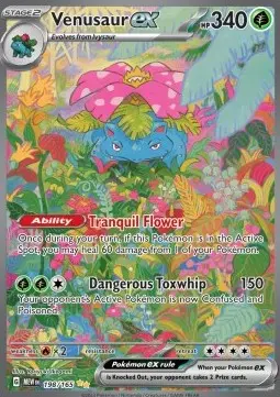 [DEK-MEW-198-DE-NM] Bisaflor ex (Venusaur ex) - 151 - #198