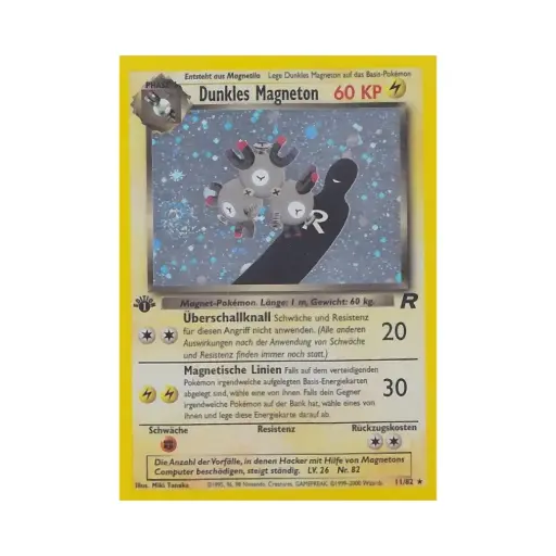 [DEK-TR-11-DE-NM] Dunkles Magneton  (Dark Magneton) - Team Rocket - #11