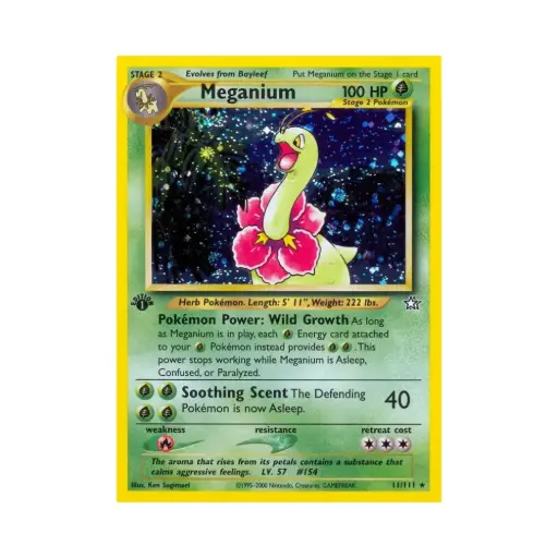 [DEK-NG-11-DE-NM] Meganie (Meganium) - Neo Genesis - #11