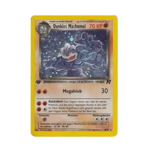[DEK-TR-10-EN-NM] Dunkles Machomei (Dark Machamp) - Team Rocket - #10